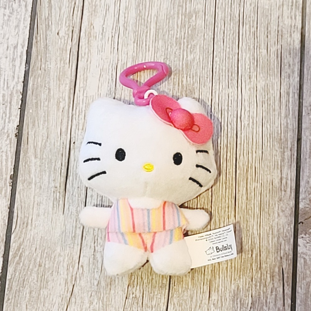 Hello Kitty Plush Dangler Series 1 Bag Backpack Clip Hanger Sanrio Bullsitoy